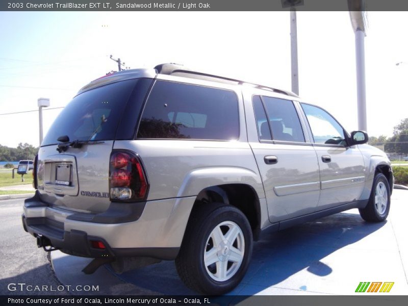Sandalwood Metallic / Light Oak 2003 Chevrolet TrailBlazer EXT LT
