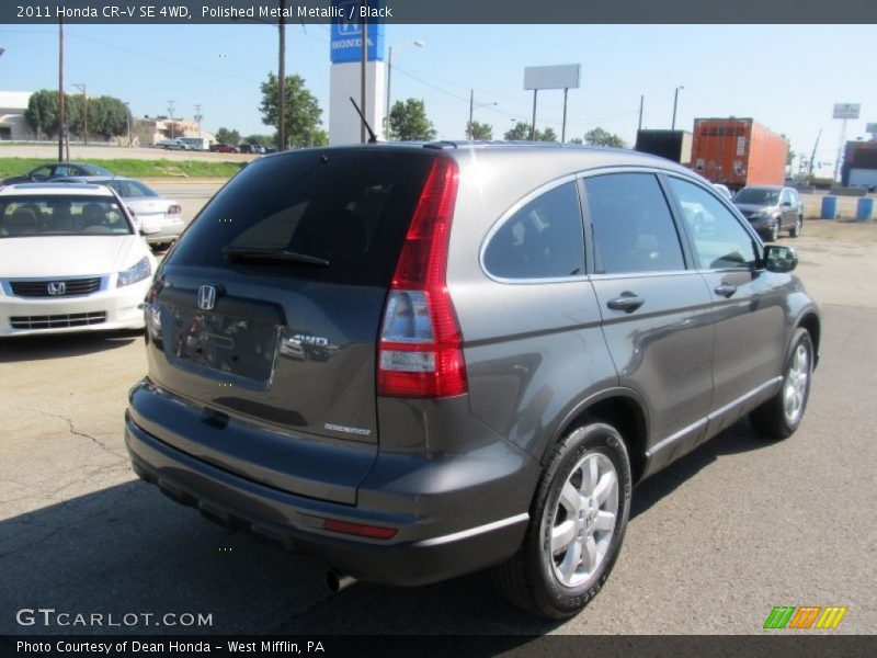 Polished Metal Metallic / Black 2011 Honda CR-V SE 4WD