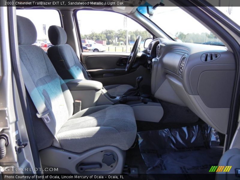 Sandalwood Metallic / Light Oak 2003 Chevrolet TrailBlazer EXT LT