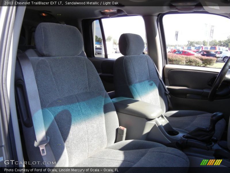 Sandalwood Metallic / Light Oak 2003 Chevrolet TrailBlazer EXT LT