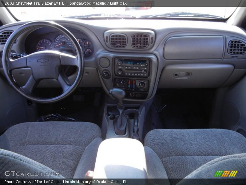 Sandalwood Metallic / Light Oak 2003 Chevrolet TrailBlazer EXT LT