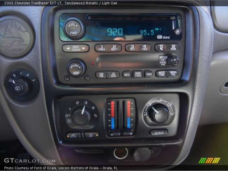 Sandalwood Metallic / Light Oak 2003 Chevrolet TrailBlazer EXT LT