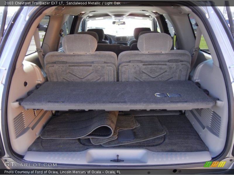 Sandalwood Metallic / Light Oak 2003 Chevrolet TrailBlazer EXT LT