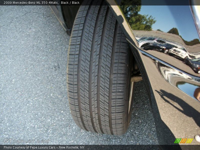 Black / Black 2009 Mercedes-Benz ML 350 4Matic