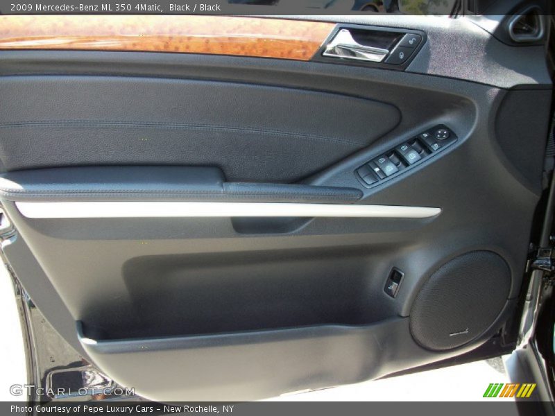 Black / Black 2009 Mercedes-Benz ML 350 4Matic