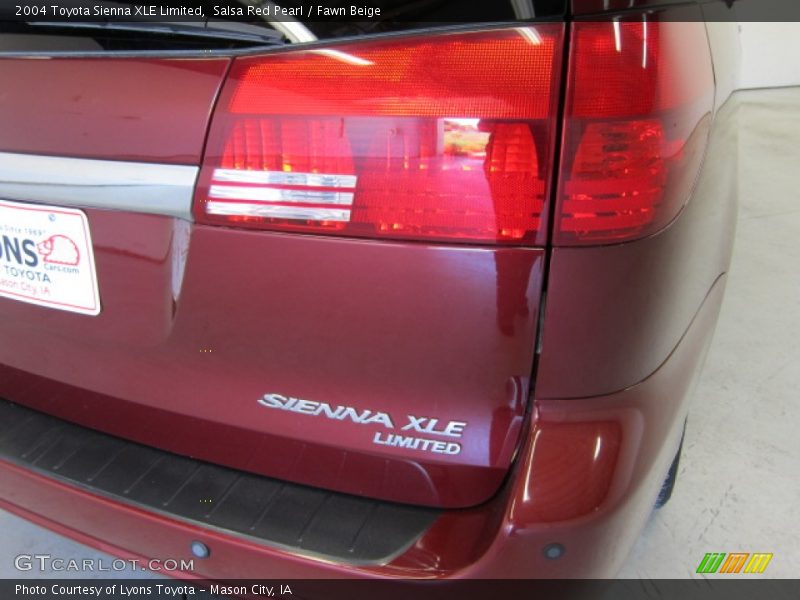 Salsa Red Pearl / Fawn Beige 2004 Toyota Sienna XLE Limited