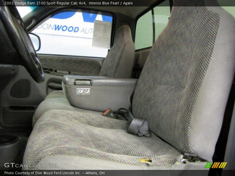 Intense Blue Pearl / Agate 2001 Dodge Ram 1500 Sport Regular Cab 4x4
