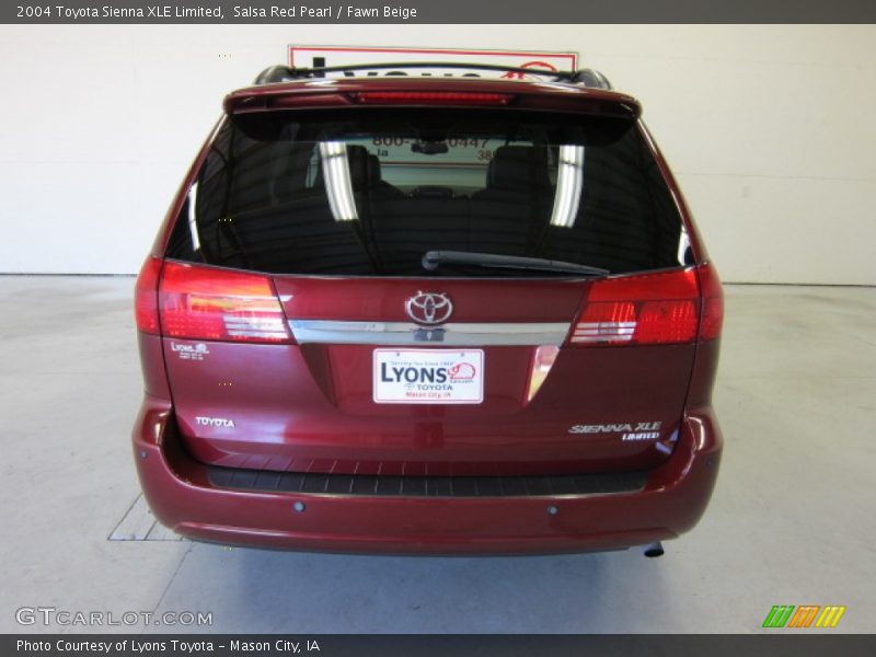 Salsa Red Pearl / Fawn Beige 2004 Toyota Sienna XLE Limited