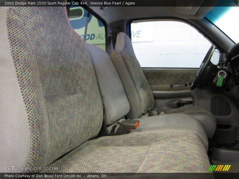 Intense Blue Pearl / Agate 2001 Dodge Ram 1500 Sport Regular Cab 4x4