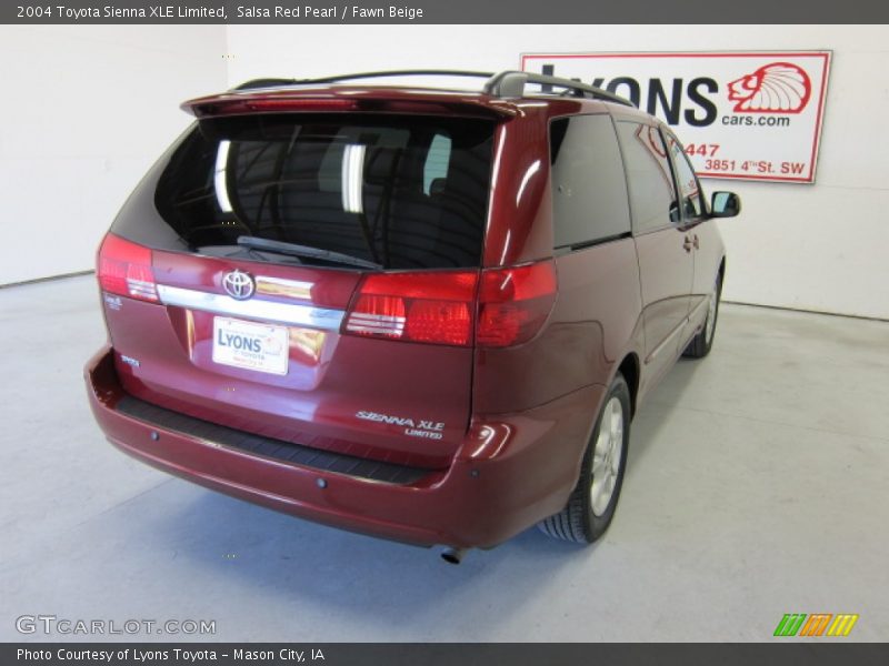 Salsa Red Pearl / Fawn Beige 2004 Toyota Sienna XLE Limited