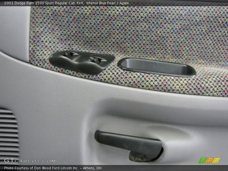 Intense Blue Pearl / Agate 2001 Dodge Ram 1500 Sport Regular Cab 4x4