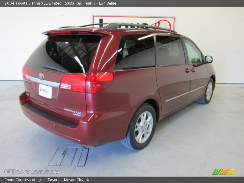 Salsa Red Pearl / Fawn Beige 2004 Toyota Sienna XLE Limited