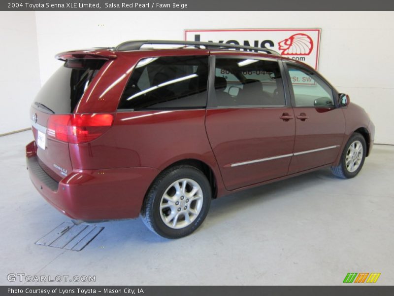 Salsa Red Pearl / Fawn Beige 2004 Toyota Sienna XLE Limited