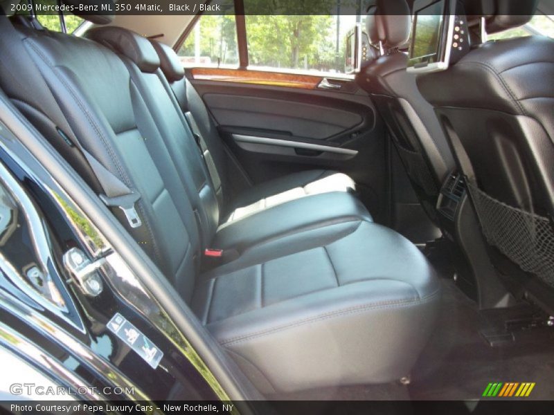 Black / Black 2009 Mercedes-Benz ML 350 4Matic