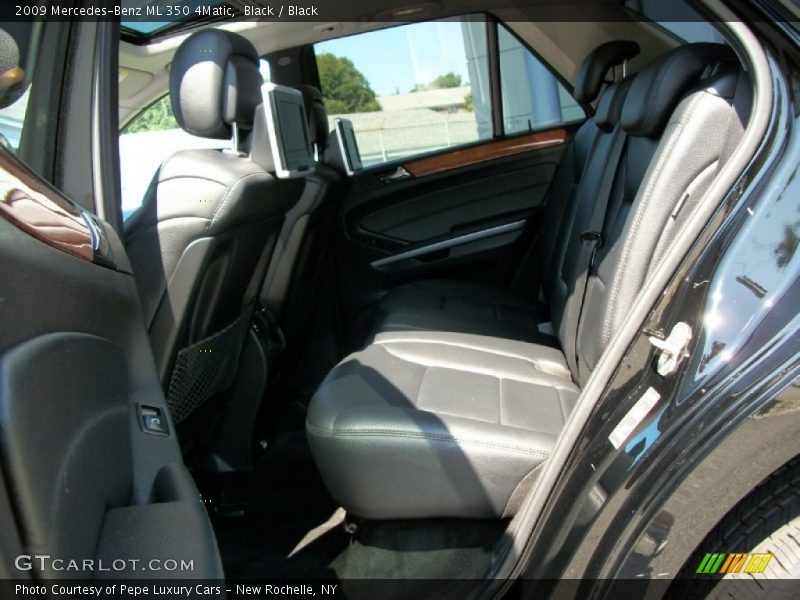 Black / Black 2009 Mercedes-Benz ML 350 4Matic