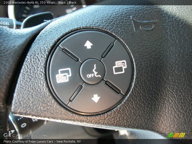 Black / Black 2009 Mercedes-Benz ML 350 4Matic