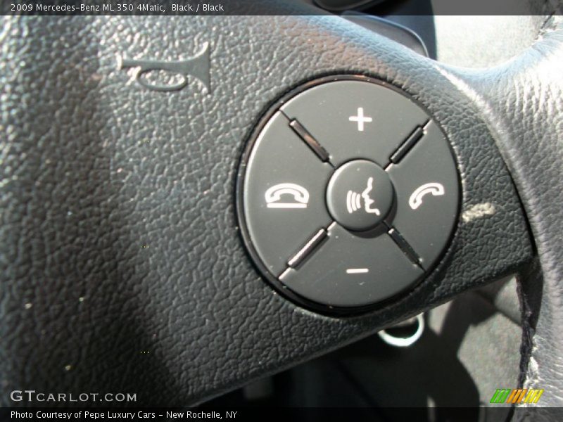 Black / Black 2009 Mercedes-Benz ML 350 4Matic