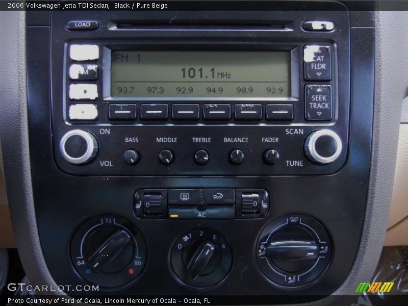 Black / Pure Beige 2006 Volkswagen Jetta TDI Sedan