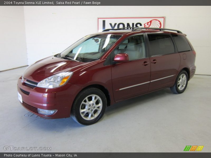 Salsa Red Pearl / Fawn Beige 2004 Toyota Sienna XLE Limited