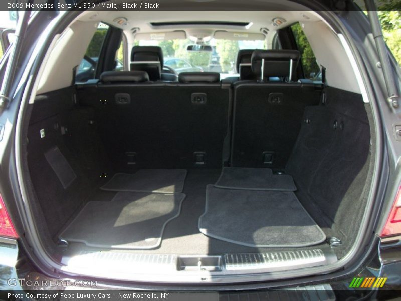 Black / Black 2009 Mercedes-Benz ML 350 4Matic