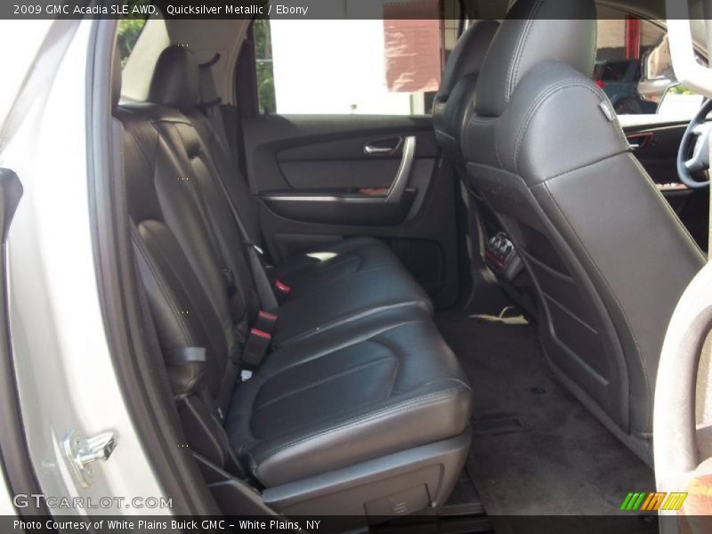Quicksilver Metallic / Ebony 2009 GMC Acadia SLE AWD