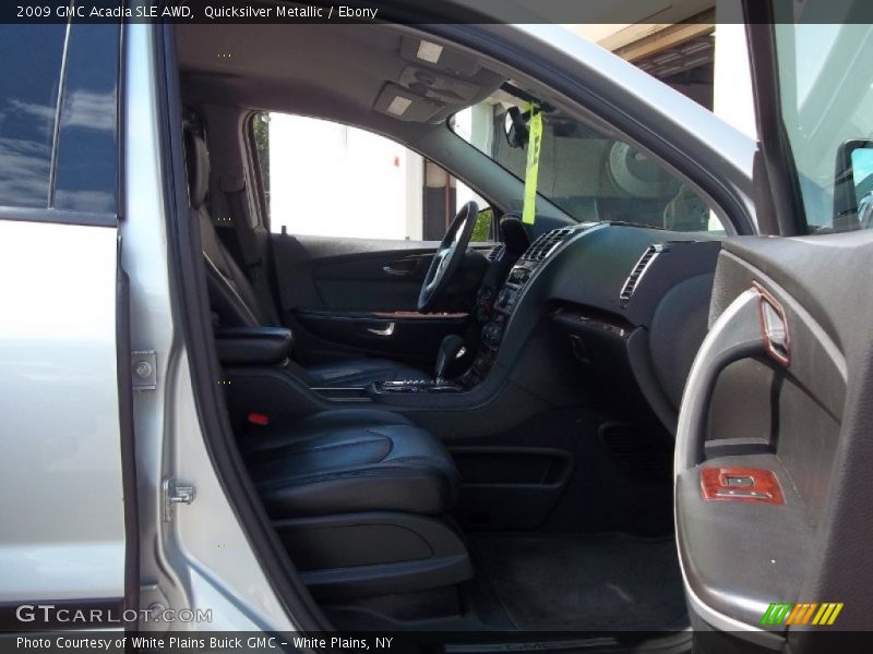 Quicksilver Metallic / Ebony 2009 GMC Acadia SLE AWD