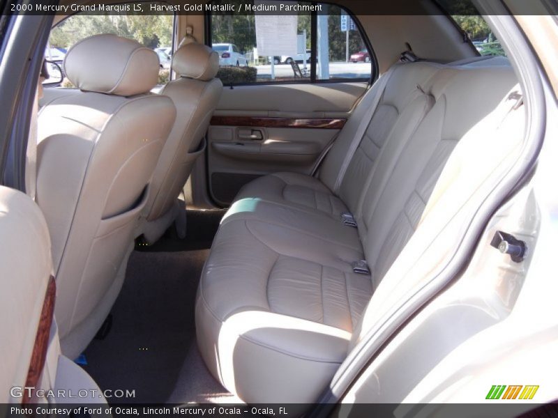 Harvest Gold Metallic / Medium Parchment 2000 Mercury Grand Marquis LS