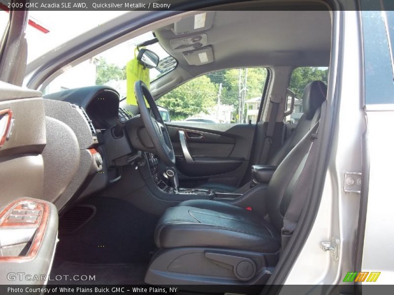 Quicksilver Metallic / Ebony 2009 GMC Acadia SLE AWD