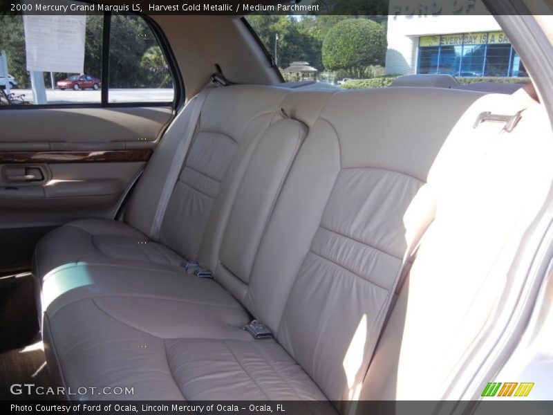Harvest Gold Metallic / Medium Parchment 2000 Mercury Grand Marquis LS