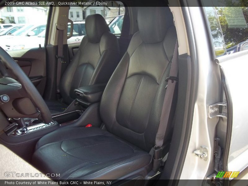 Quicksilver Metallic / Ebony 2009 GMC Acadia SLE AWD