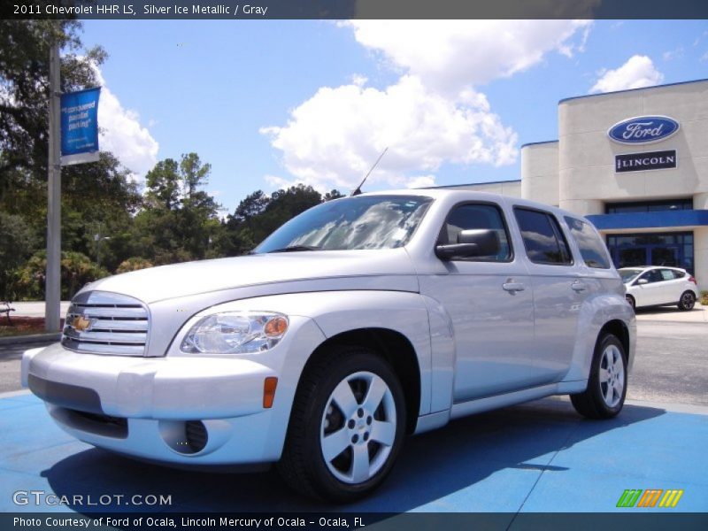Silver Ice Metallic / Gray 2011 Chevrolet HHR LS