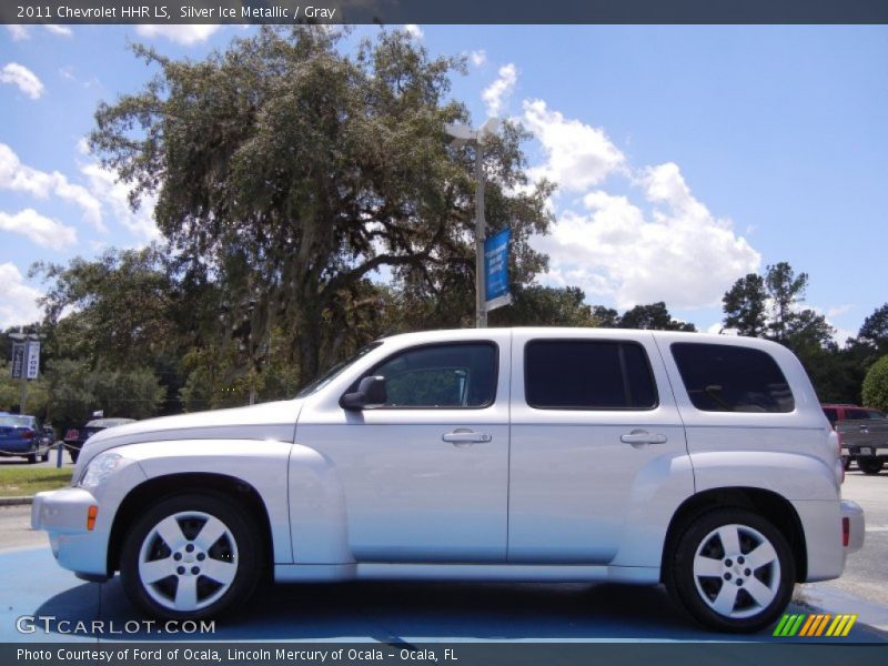 Silver Ice Metallic / Gray 2011 Chevrolet HHR LS