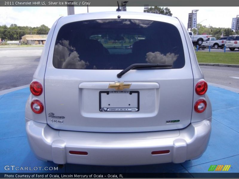 Silver Ice Metallic / Gray 2011 Chevrolet HHR LS