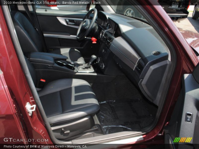 Barolo Red Metallic / Black 2010 Mercedes-Benz GLK 350 4Matic