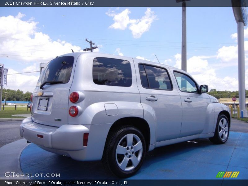 Silver Ice Metallic / Gray 2011 Chevrolet HHR LS