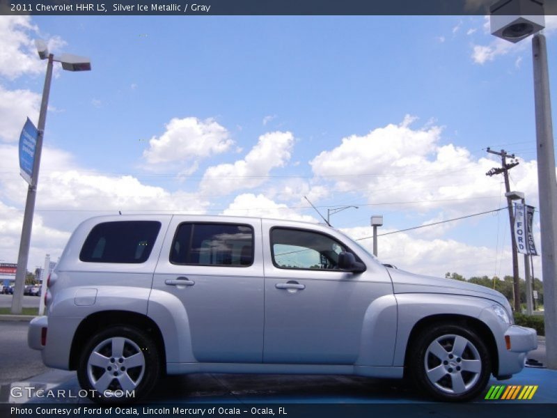 Silver Ice Metallic / Gray 2011 Chevrolet HHR LS