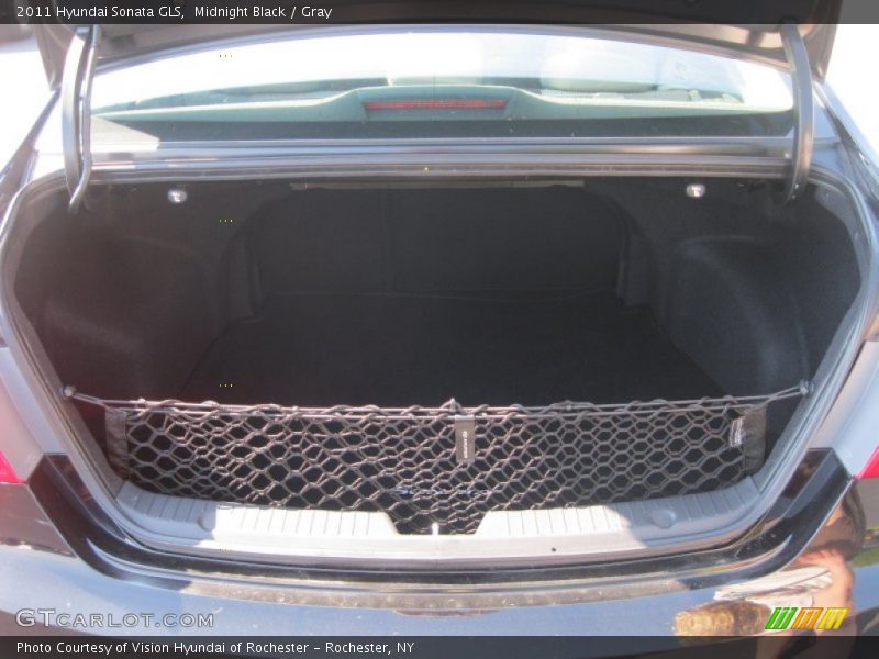 Midnight Black / Gray 2011 Hyundai Sonata GLS