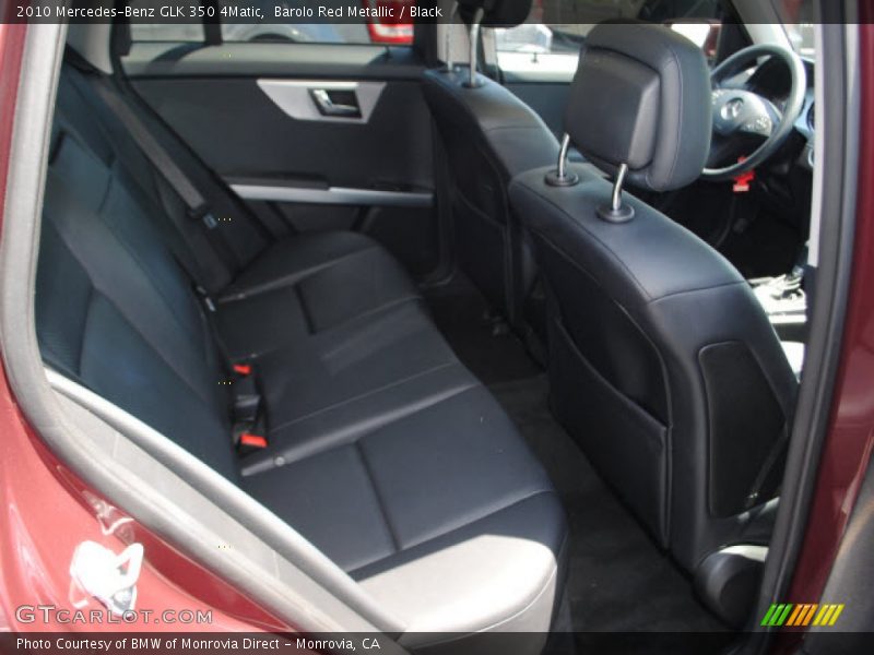 Barolo Red Metallic / Black 2010 Mercedes-Benz GLK 350 4Matic