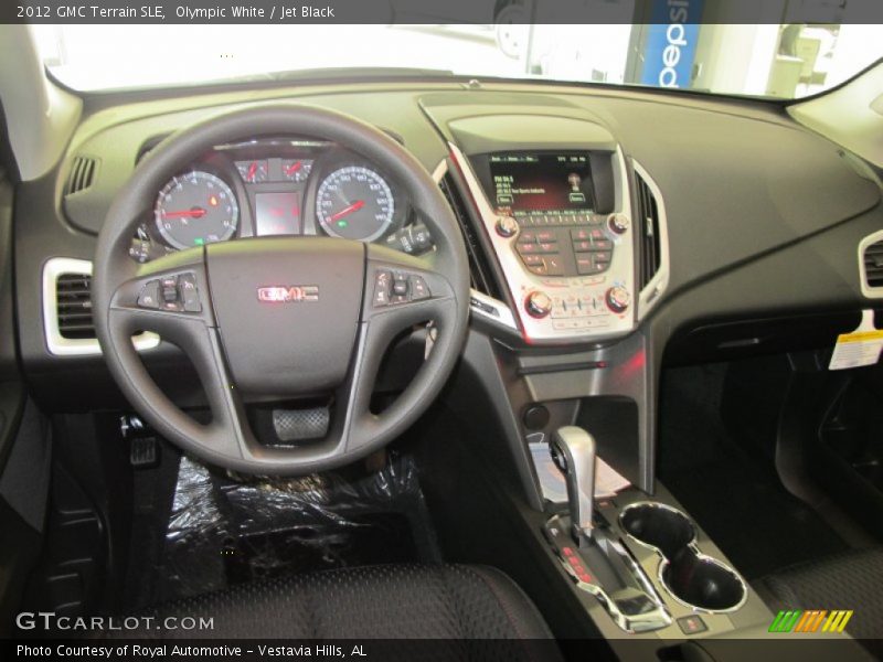 Olympic White / Jet Black 2012 GMC Terrain SLE