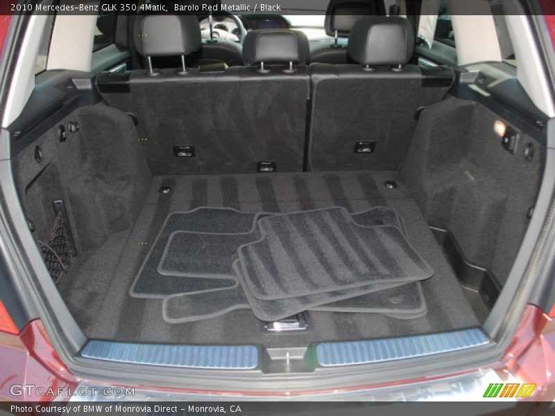 Barolo Red Metallic / Black 2010 Mercedes-Benz GLK 350 4Matic