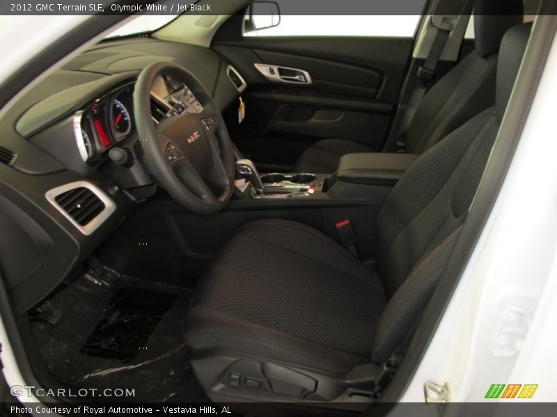 Olympic White / Jet Black 2012 GMC Terrain SLE