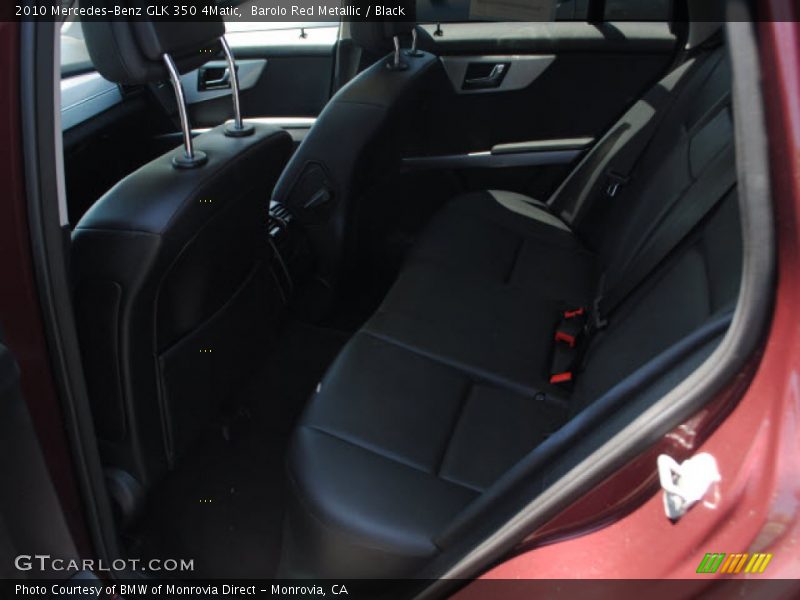 Barolo Red Metallic / Black 2010 Mercedes-Benz GLK 350 4Matic
