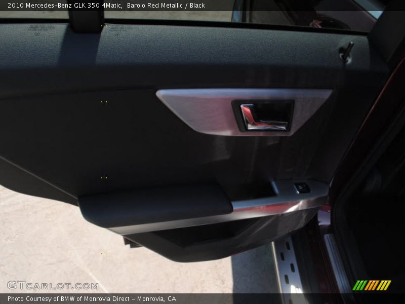 Barolo Red Metallic / Black 2010 Mercedes-Benz GLK 350 4Matic