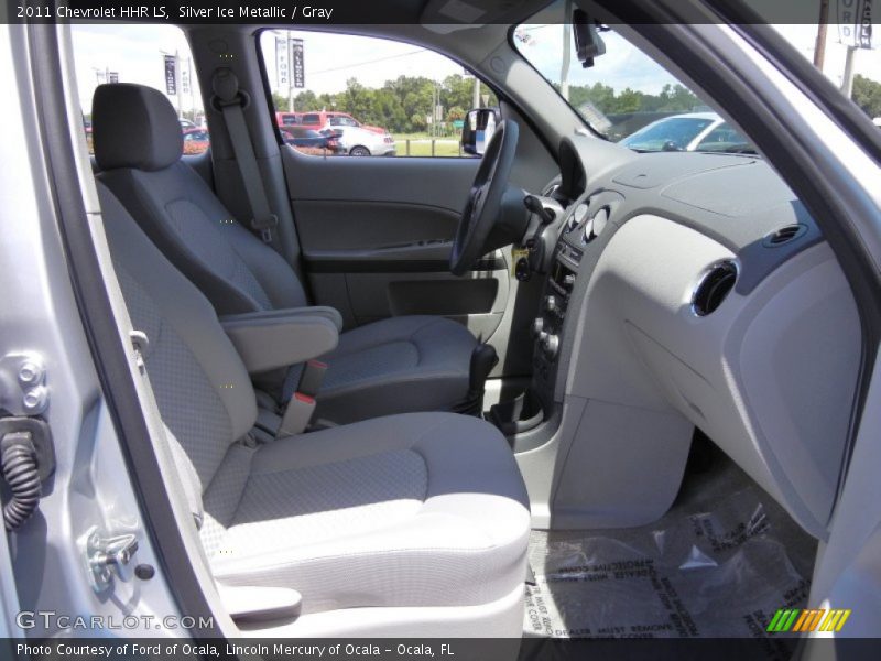 Silver Ice Metallic / Gray 2011 Chevrolet HHR LS
