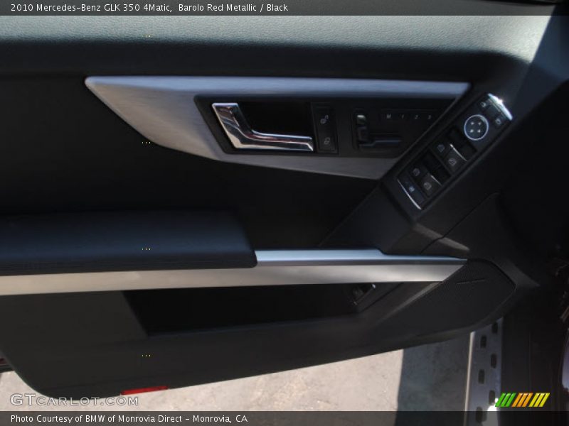Barolo Red Metallic / Black 2010 Mercedes-Benz GLK 350 4Matic