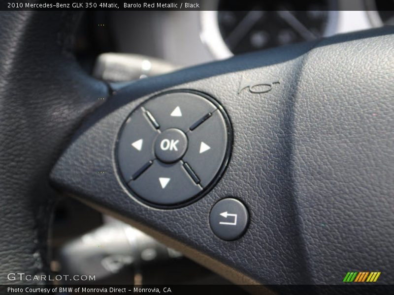 Barolo Red Metallic / Black 2010 Mercedes-Benz GLK 350 4Matic