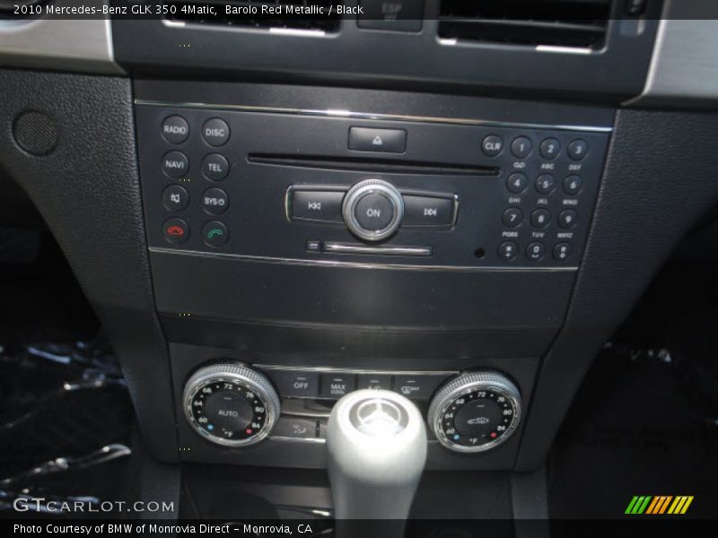 Barolo Red Metallic / Black 2010 Mercedes-Benz GLK 350 4Matic