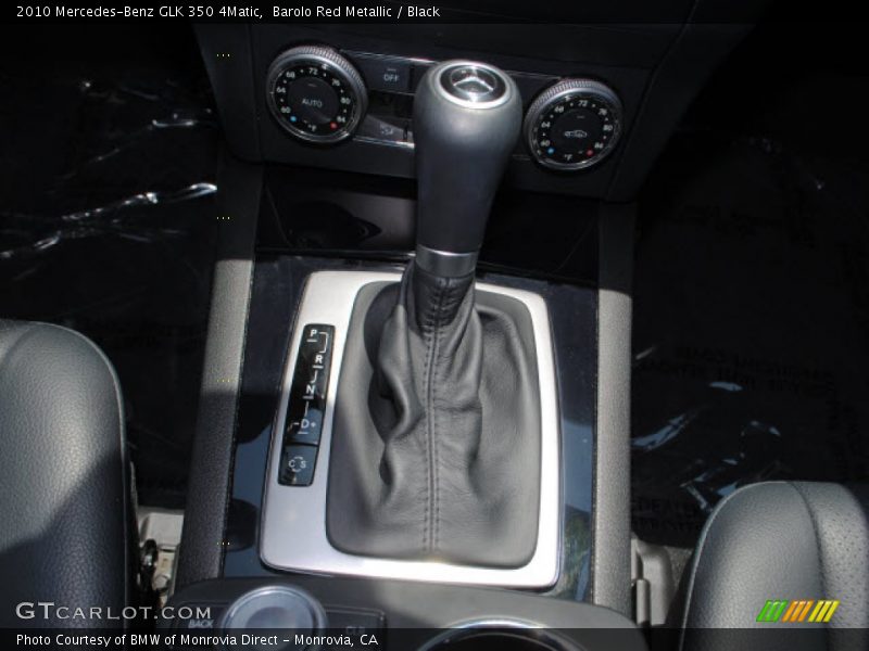 Barolo Red Metallic / Black 2010 Mercedes-Benz GLK 350 4Matic
