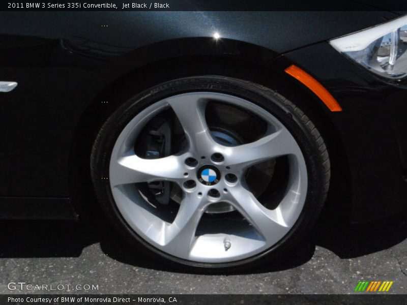 Jet Black / Black 2011 BMW 3 Series 335i Convertible