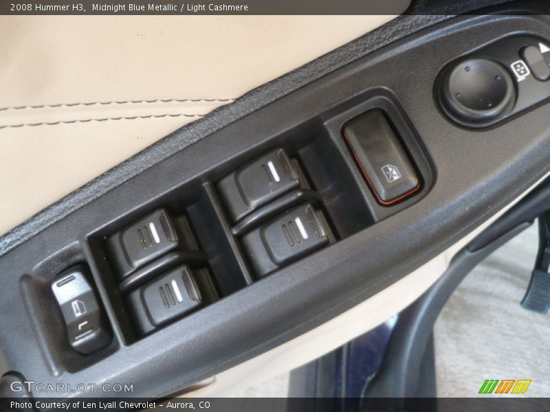 Midnight Blue Metallic / Light Cashmere 2008 Hummer H3